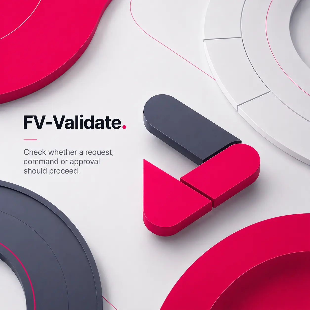 FV-Validate module artwork: check whether a request, command or approval should proceed