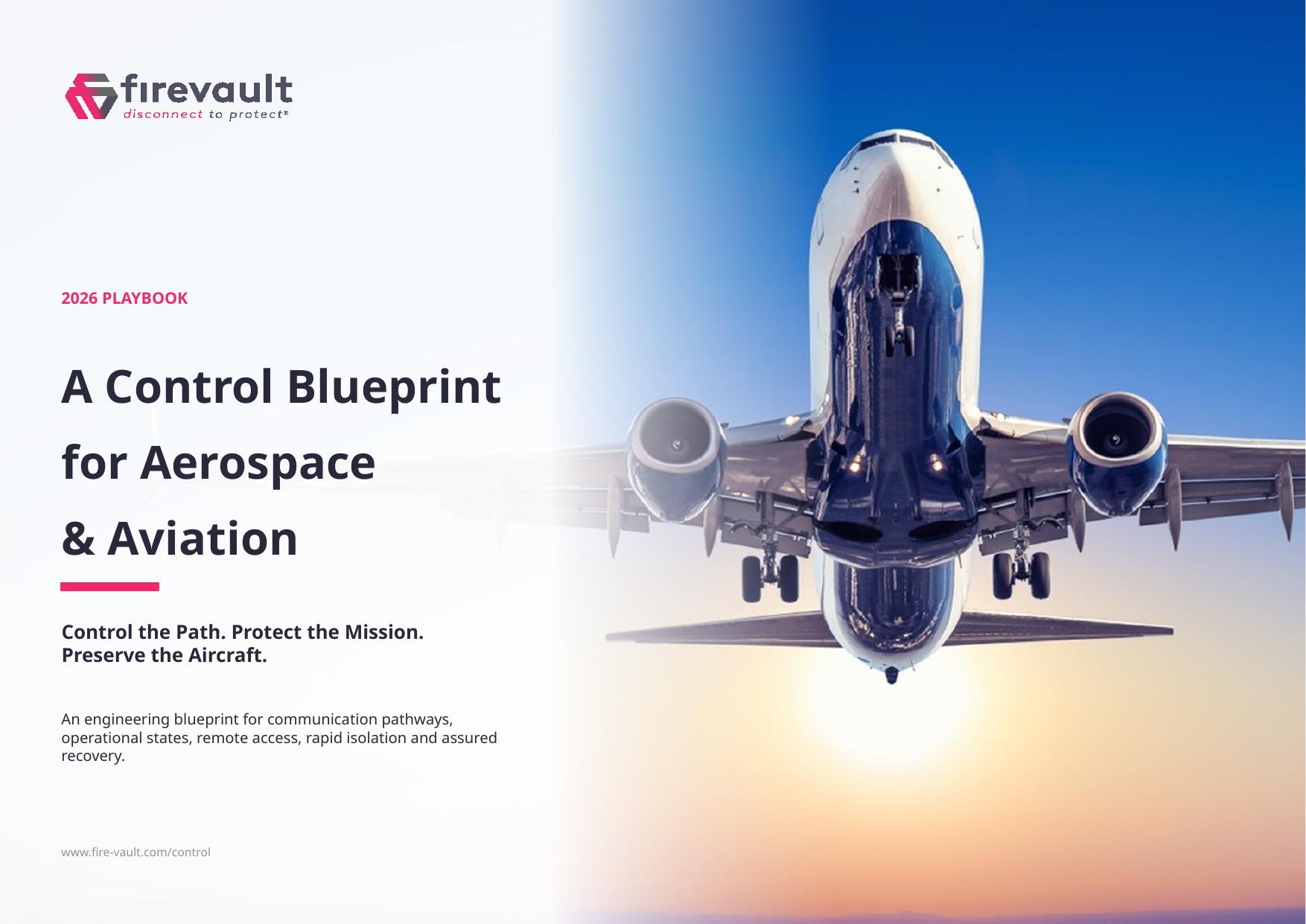 A Control Blueprint for Aerospace & Aviation cover