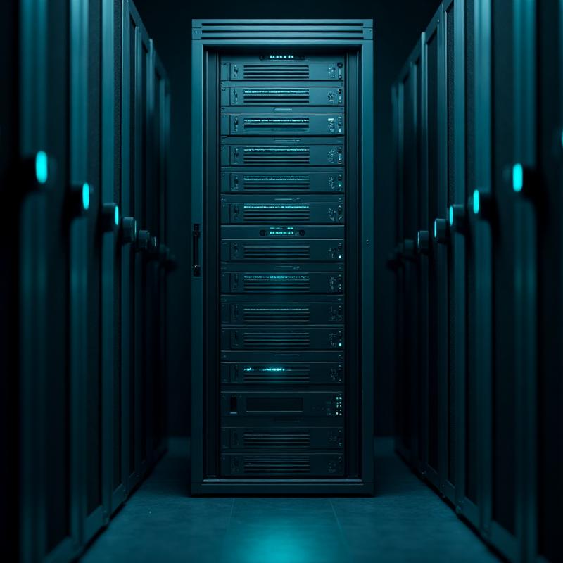 Firevault Storage hardware rack system in a secure data centre